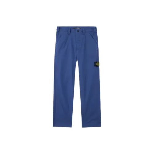 STONE ISLAND Карго брюки мужские океан синий