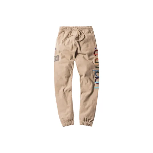 Kith Песочный Мужские Вязаные Спортивные Штаны