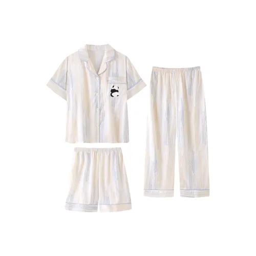 MIIOW Домашняя одежда Trendy Party Collection Cooling Summer Collection Набор из 3 шт Дети 3-7 лет