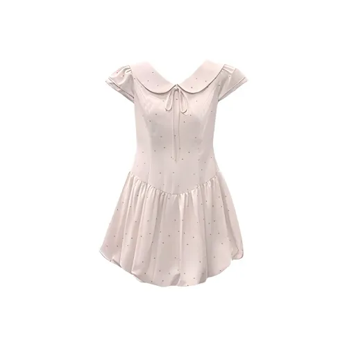 MA JOURNEE Короткое платье с короткими рукавами женское