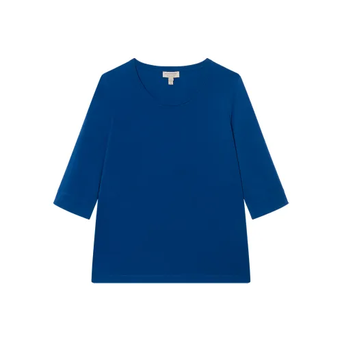 Burberry Стандартная T-рубашка Женская Синяя