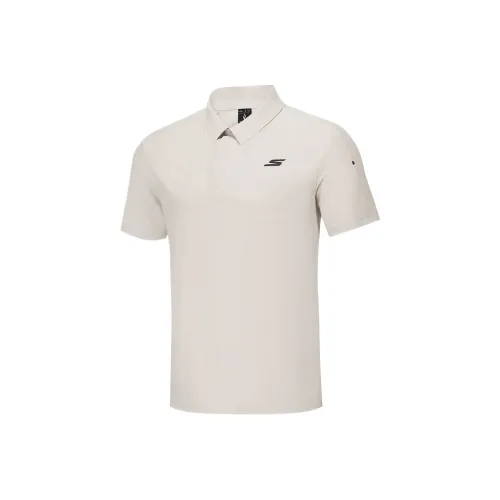 Skechers Comfort Sports Series Беллфлауэр Белый 021C Мужская Поло