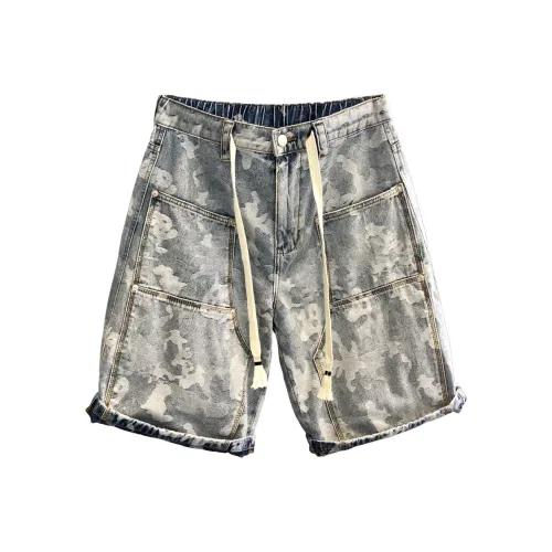 YGQPZHZ Камуфляж Мужские Джинсовые Шорты