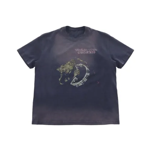 TREMINAL Темно-синяя унисекс футболка