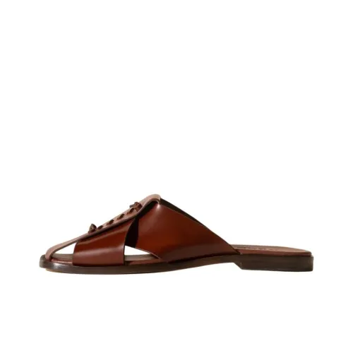 Hereu Домашние тапочки Мужские Коричневые