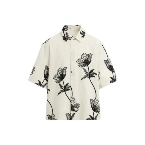 ZARA Белые Мужские Рубашки