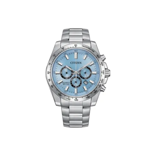 CITIZEN AN8230 59L Collection Кварцевый механизм нержавеющая сталь ремешок часы 44 мм мужские синий циферблат