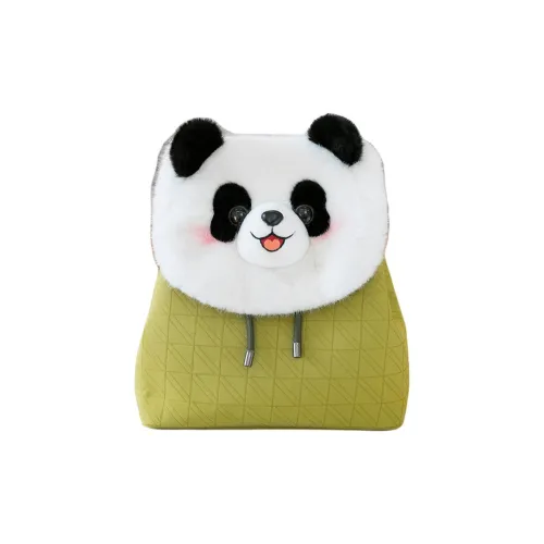 Meow In The Grass Замша Рюкзак Стандартный Женский Многоцветный