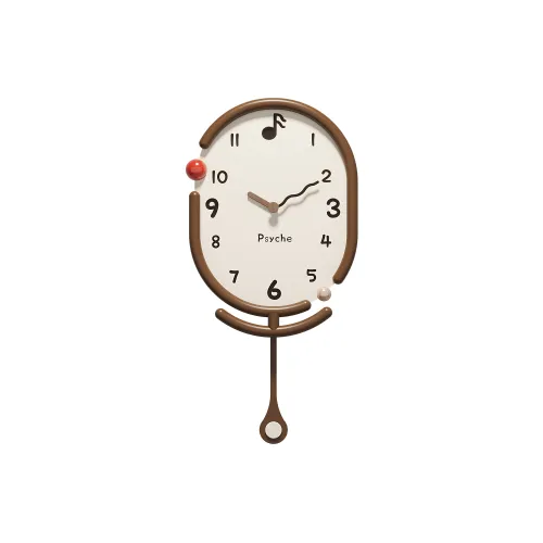 PUSAIKE Механизм с плавным ходом секундной стрелки Стена Часы Унисекс