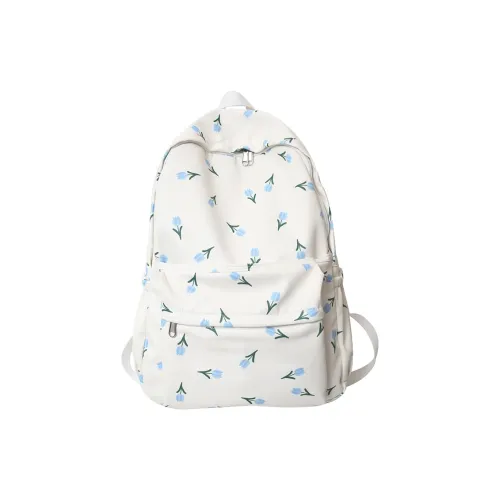 WXRX Нейлон Рюкзак Женские Тюльпан Маленький Цветочный