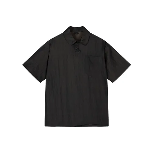 COSTFUL RO Мужская поло рубашка черного цвета