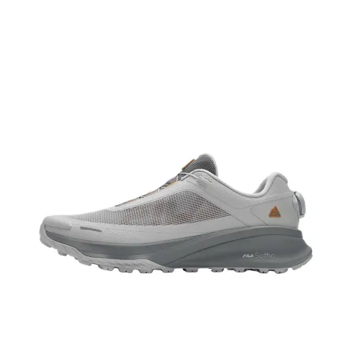 FILA LYNX BOA 3+ Износостойкие Низкие Беговые Кроссовки Мужские Серые