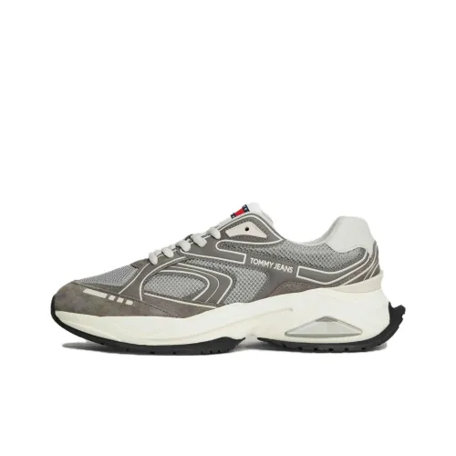 Tommy Hilfiger TRAINERS Беговые кроссовки Низкий Топ Серый Мужской
