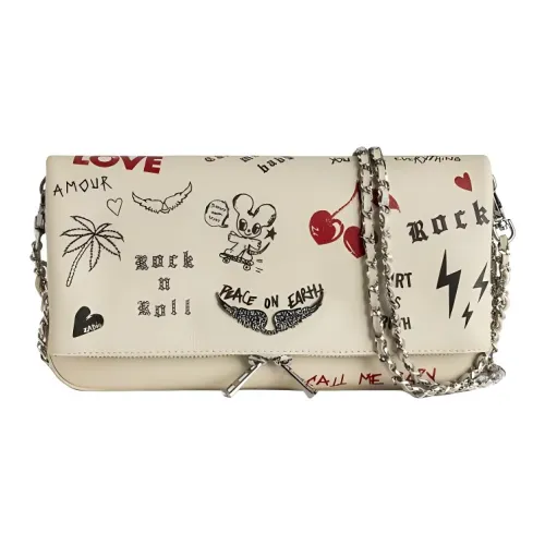 Zadig Voltaire Кожа Сумка через плечо Женская Белая