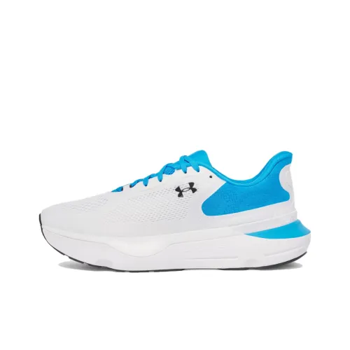 Under Armour Infinite Pro 2 Амортизация Дышащий Поддерживающий Низкий Топ Беговые кроссовки Мужской Белый Синий