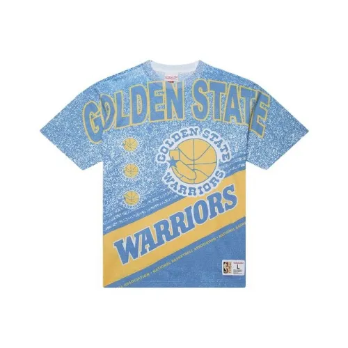 MITCHELL NESS x NBA Golden State Warriors Лайфстайл SU25 T-Shirt Унисекс
