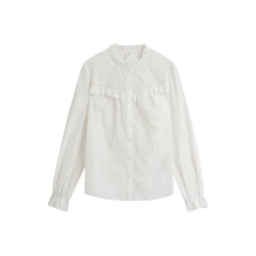 Inman Pearl White Женские Рубашки