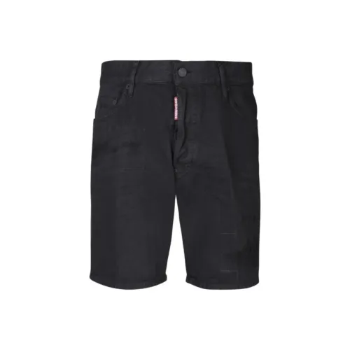 DSQUARED 2 Повседневные шорты Мужские Черные