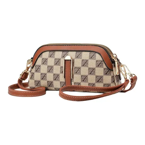 Boniu ПУ (полиуретан) Сумка через плечо Стандартная Женская Хаки