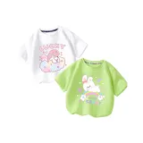 AP12390 #7 Белый + AP10460 Неон Зеленый