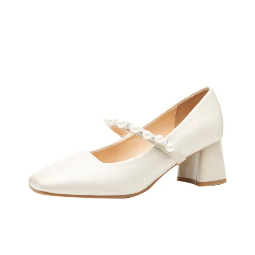 GOSO Mary Jane обувь женские абрикосового цвета