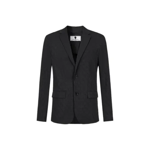 KARL LAGERFELD SS25 Бизнес-костюм Пальто Мужской Черный
