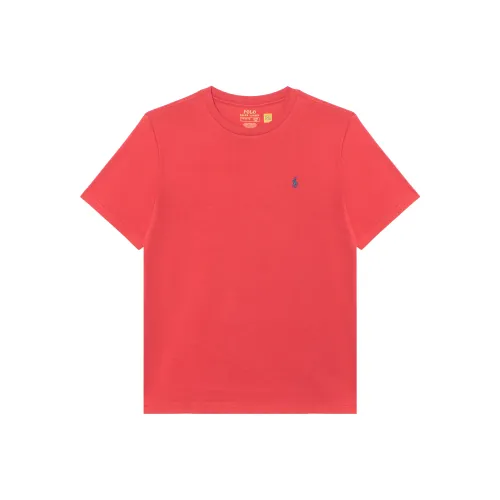 Polo Ralph Lauren T-рубашка Арбузно-розовый красный для детей