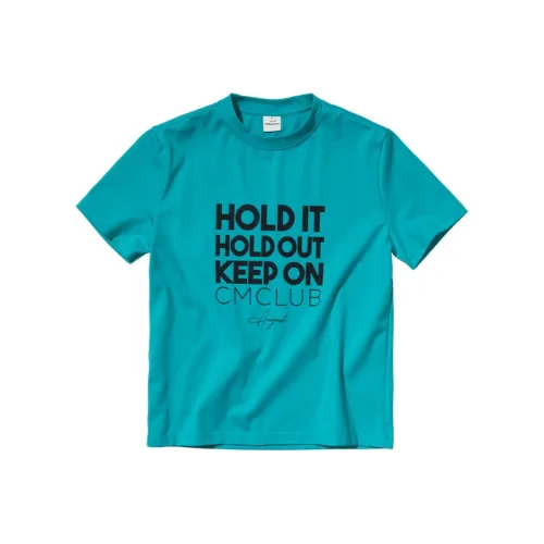 COUNTRY MOMENT Изумрудно-синяя рубашка унисекс T