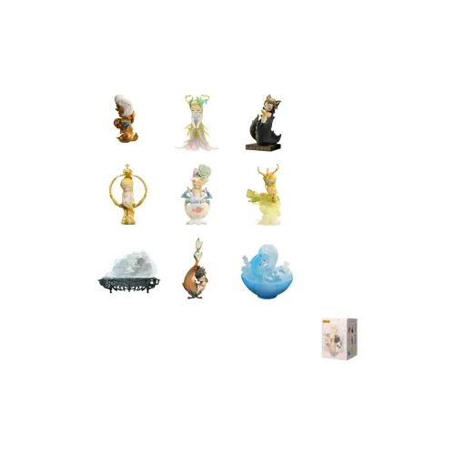 52TOYS Treasure Trove Слепые коробки Один Mystery Коробка Целая коробка 8 шт