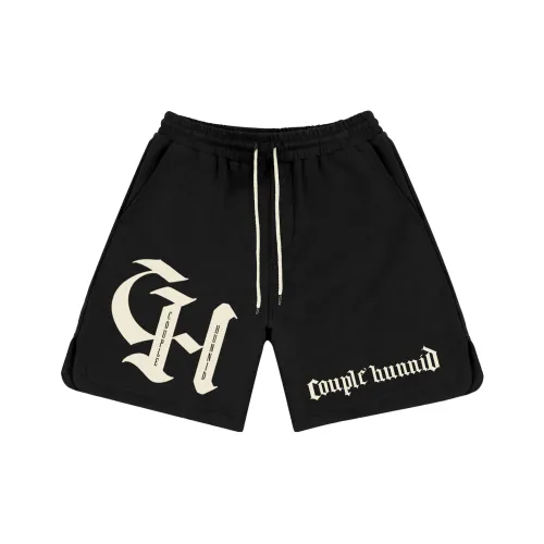 Couple Hinnid SS25 Черные Унисекс Повседневные шорты