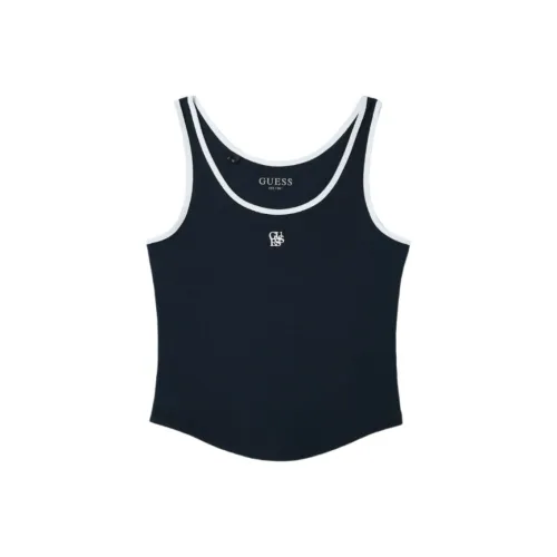 GUESS Морской синий Женские Майки