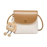 Бежевый и коричневый