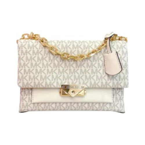 MICHAEL KORS Cece Искусственная кожа Конверт Сумка Сумка через плечо Сумка для ноутбука Женская Ванильный белый