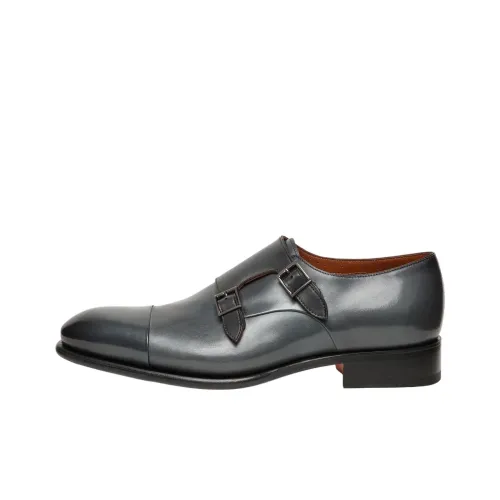 Santoni Carter Туфли Мужские Зеленые