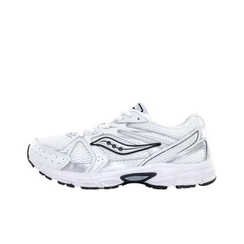 Saucony Ride Millennium Yushuai Детская беговая обувь Низкий топ Белый Школьный возраст