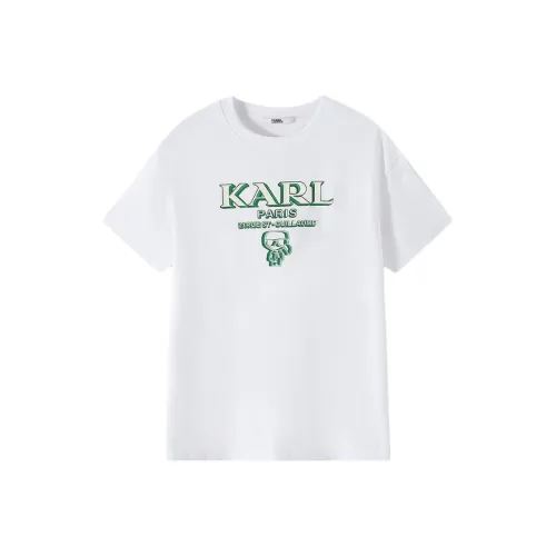 Karl Lagerfeld SS25 T-Shirt Унисекс Белый