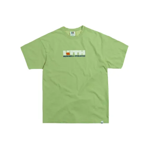 KITH x Russell Athletic Футболка Мужская Зеленая