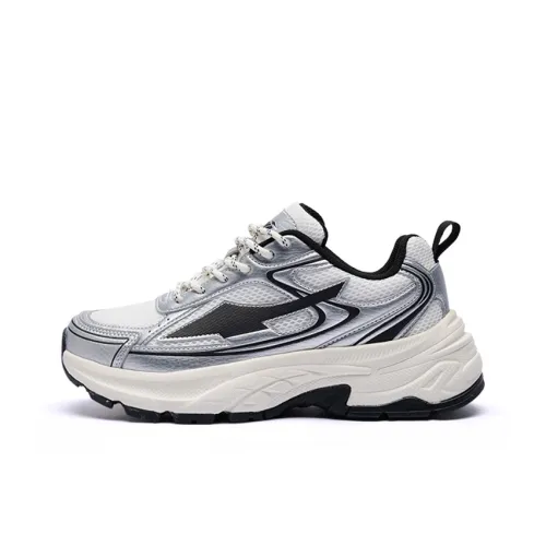 AVIA Low-Top Толстая Подошва Silver White Unisex