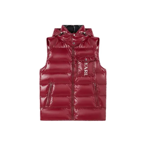 Karl Lagerfeld Жилет Мужской Бордовый