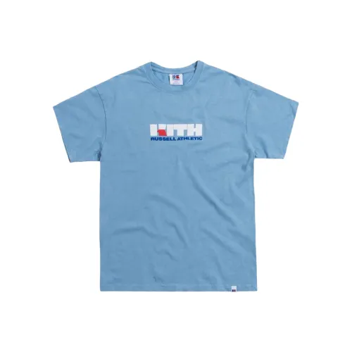 KITH x Russell Athletic Футболка Мужская Синяя
