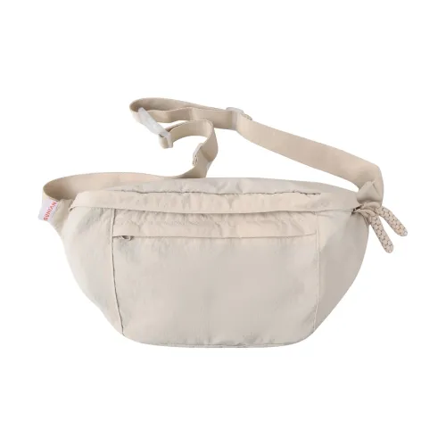 OURFUN Нейлоновая сумка через плечо Sling унисекс экрю черный зеленый синий