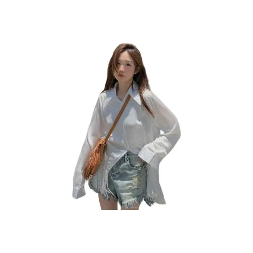 RDRE Белые Женские Рубашки