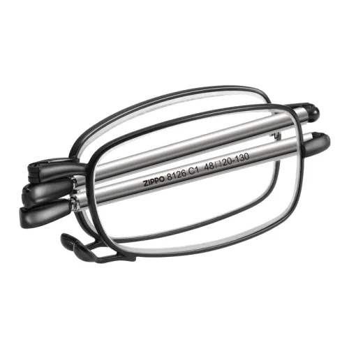 ZIPPO Нержавеющая сталь Овал Функциональные очки Мужской Черный