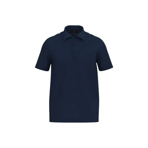 VERSACE Поло Мужское Морской Синий