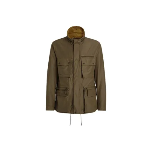 Ermenegildo Zegna Army Green Мужские Куртки