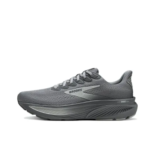 Беги Кроссовки Brooks Ghost 17 Низкий Топ Серый Мужской
