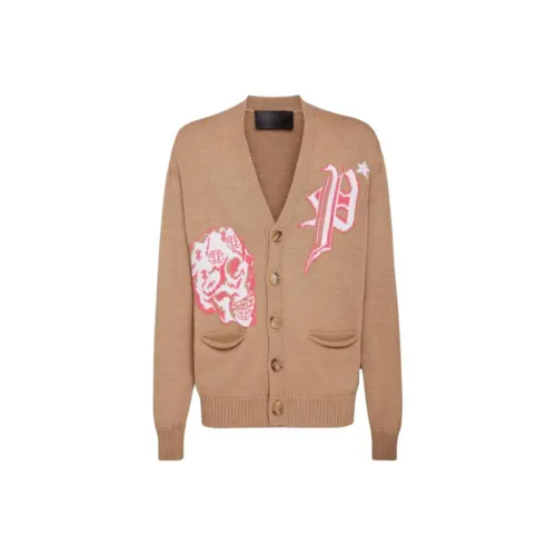 PHILIPP PLEIN Orange Мужские Свитера