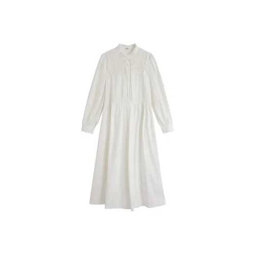 Inman Длинное платье с длинными рукавами женское