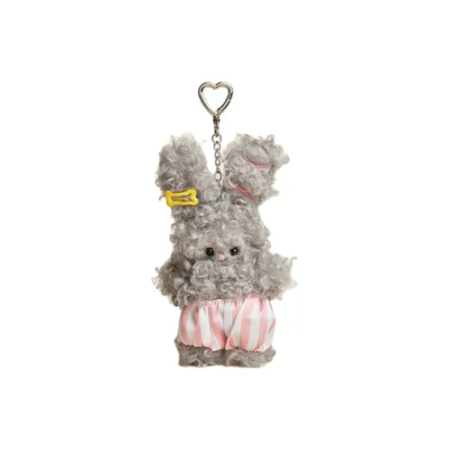 BANQIN Очаровательные Кудрявые Малыши Кролики Куклы Плюшевая Подвеска 18,5 см Рекомендуемый рост