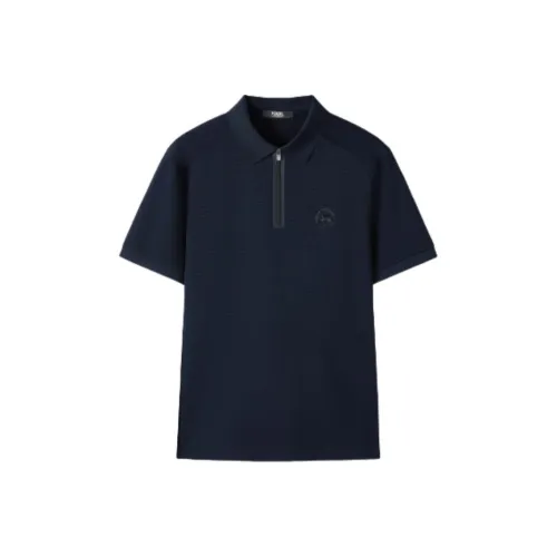 Поло Мужское Темно-Синий от KARL LAGERFELD